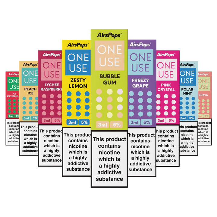 AIRSPOPS One Use 3ML 5%