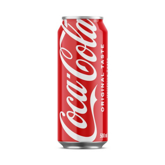 Coca Cola - 500ml can (Case of 24)