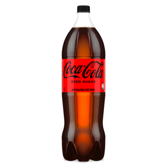 Coca Cola Zero Sugar - 2L bottle (Pack of 6)