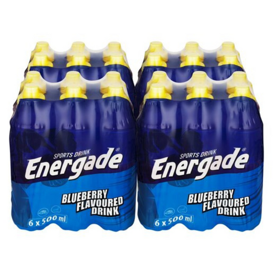 Energade Blueberry 500ml Bottle (Pack of 6)
