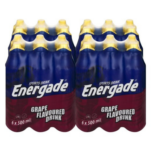 Energade Grape 500ml Bottle (Pack of 6)