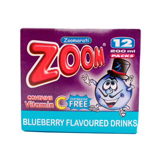 Zoom Blueberry 200ml (Case of 12)