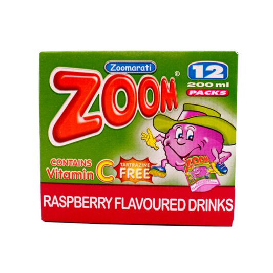 Zoom Raspberry 200ml (Case of 12)