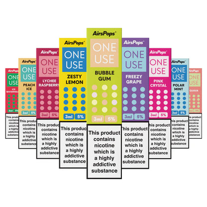 AIRSPOPS One Use 3ML 5%