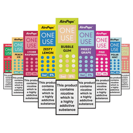AIRSPOPS One Use 3ML 5%