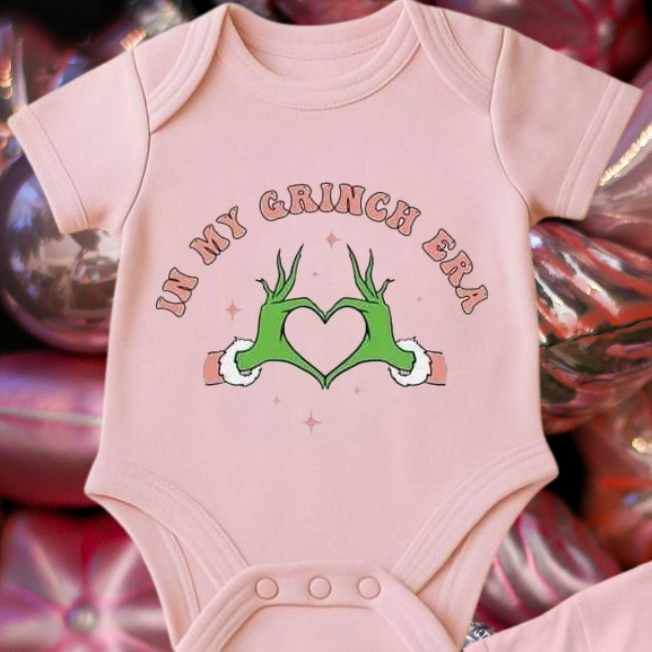 In My Grinch Era Baby Grow